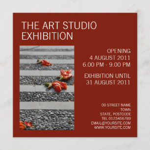 Invitación al carmín de Petales caídos