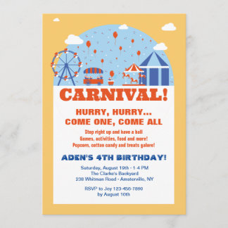 Invitación al carnaval