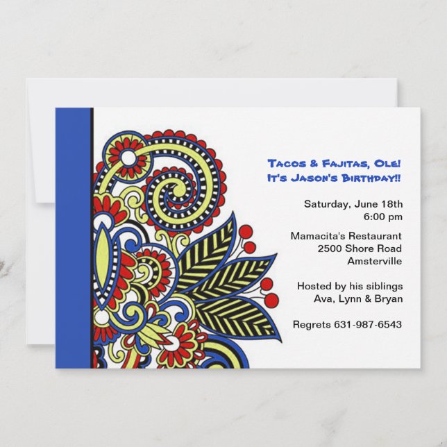 Invitación al carnaval (Anverso)