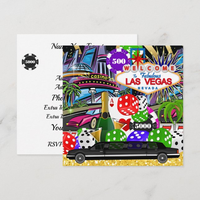 Invitación al Casino (Anverso / Reverso)