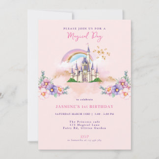 Invitación al Castillo Mágico de la Princesa Flora