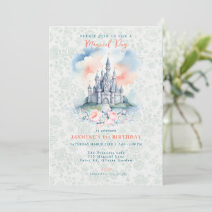 Invitación al Castillo Mágico de la Princesa Flora