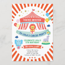 Invitación al circo, fiesta del Carnaval
