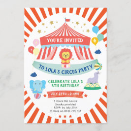 Invitación al circo, fiesta del Carnaval