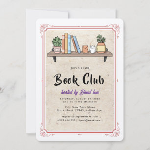 Invitación al Club de Lectura de Dark Academia