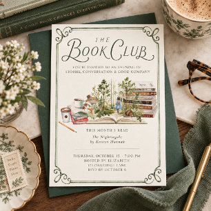 Invitación al Club de Lectura del Bosque Encantado