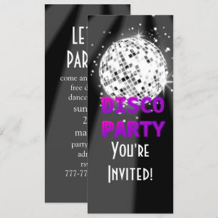 Invitación al club disco Fiesta
