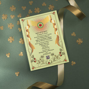 Invitación al código QR del Boda irlandés tradicio