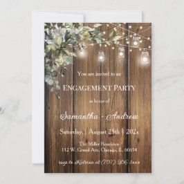 Invitación al compromiso personalizado con el tema