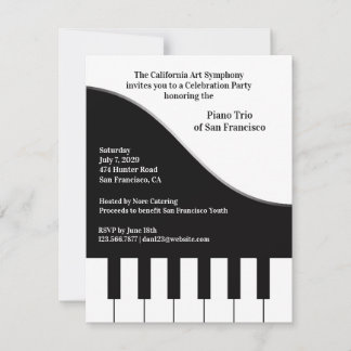 Invitación al concierto de piano