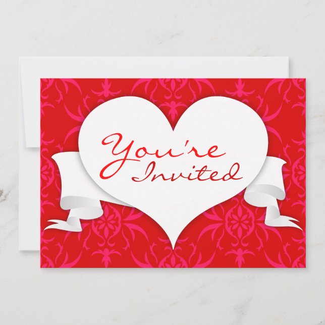 Invitación al corazón de Orlee Rojo (Anverso)