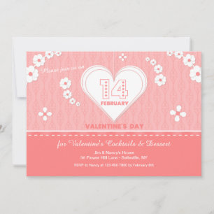 Invitación al corazón el día de San Valentín