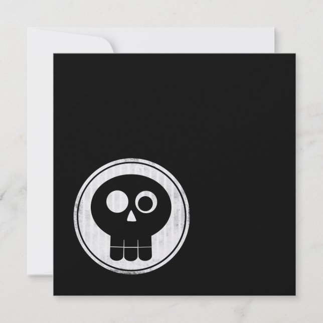 Invitación al cráneo (Anverso)