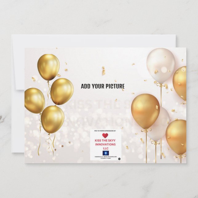 INVITACIÓN AL CUMPLEAÑOS 1 (Reverso)