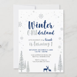 Invitación al Cumpleaños 1er de Invierno Onederlan