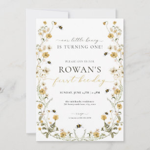 Invitación al cumpleaños 1er día de la oferta