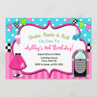 Invitación al cumpleaños 50: Invitación a la caja 