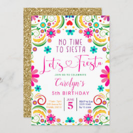 Invitación al cumpleaños Chica de Fiesta en México