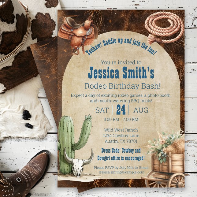 Invitación al cumpleaños de adultos con tema de Ro (Subido por el creador)
