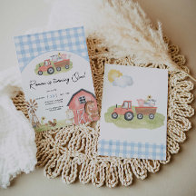 Invitación al cumpleaños de Barnyard