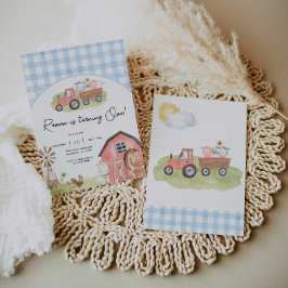 Invitación al cumpleaños de Barnyard