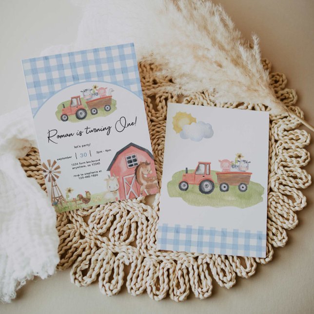 Invitación al cumpleaños de Barnyard (Subido por el creador)