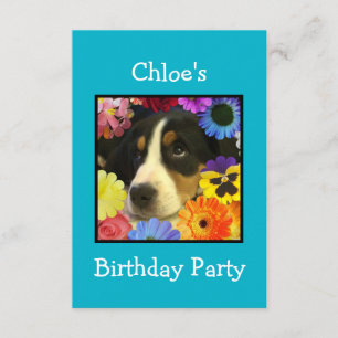 Invitación al cumpleaños de Chloe