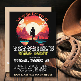 Invitación al cumpleaños de Cowboy, 1ª edición