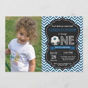 Invitación al cumpleaños de fútbol Fiesta de prime
