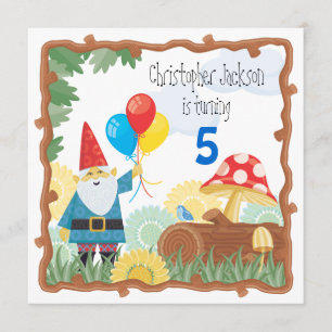 Invitación al cumpleaños de Gnome