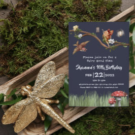 Invitación al cumpleaños de hadas