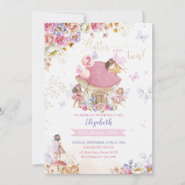 Invitación al cumpleaños de hadas