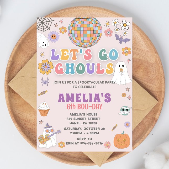 Invitación al cumpleaños de Halloween, Halloween E (Subido por el creador)