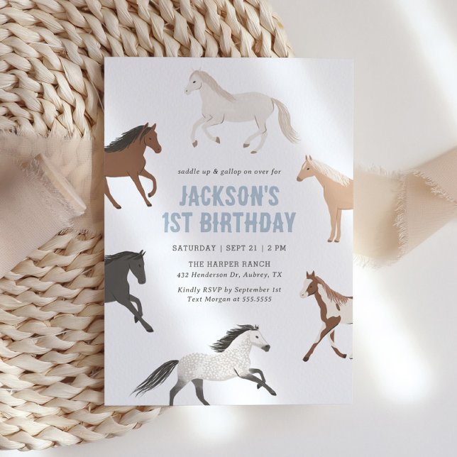 Invitación al cumpleaños de Horse Boy (Subido por el creador)
