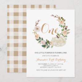 Invitación al cumpleaños de la Calabaza Purpurina 