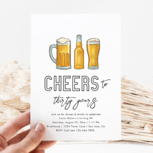 Invitación al cumpleaños de la cerveza   Invitació