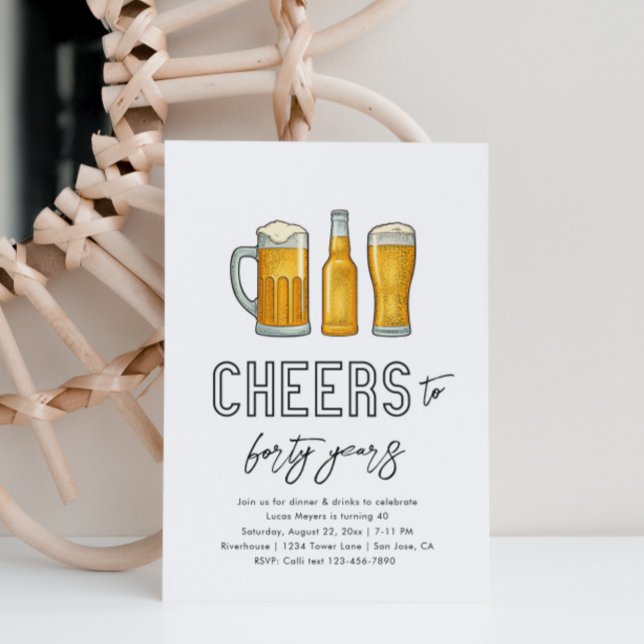 Invitación al cumpleaños de la cerveza | Invitació (Subido por el creador)