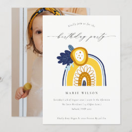 Invitación al cumpleaños de la florida foto arcoir