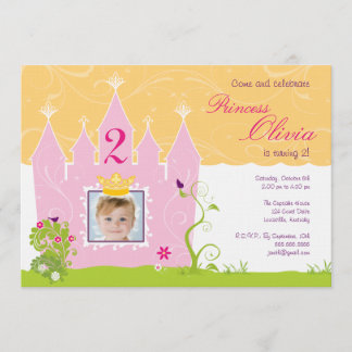 Invitación al cumpleaños de la princesa