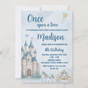 Invitación al cumpleaños de la princesa de la coro