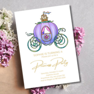 Invitación al cumpleaños de la princesa real, cuen