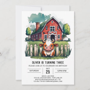 Invitación al cumpleaños de la vaca sagrada