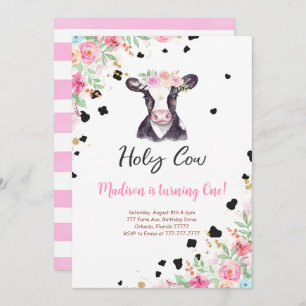 Invitación al cumpleaños de la vaca sagrada