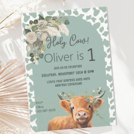 Invitación al cumpleaños de la vaca sagrada de la