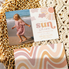 Invitación al cumpleaños de Little Sunshine Photo