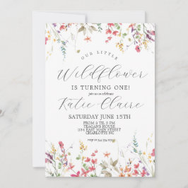 Invitación al cumpleaños de Little Wildflower