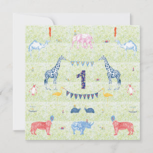 Invitación al cumpleaños de los animales