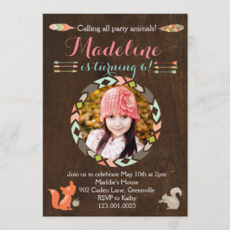 Invitación al cumpleaños de los animales de la Sel