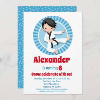 Invitación al cumpleaños de los chicos de Black Ha