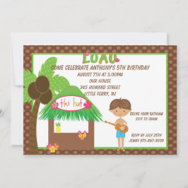 Invitación al cumpleaños de los chicos del Tiki Hu